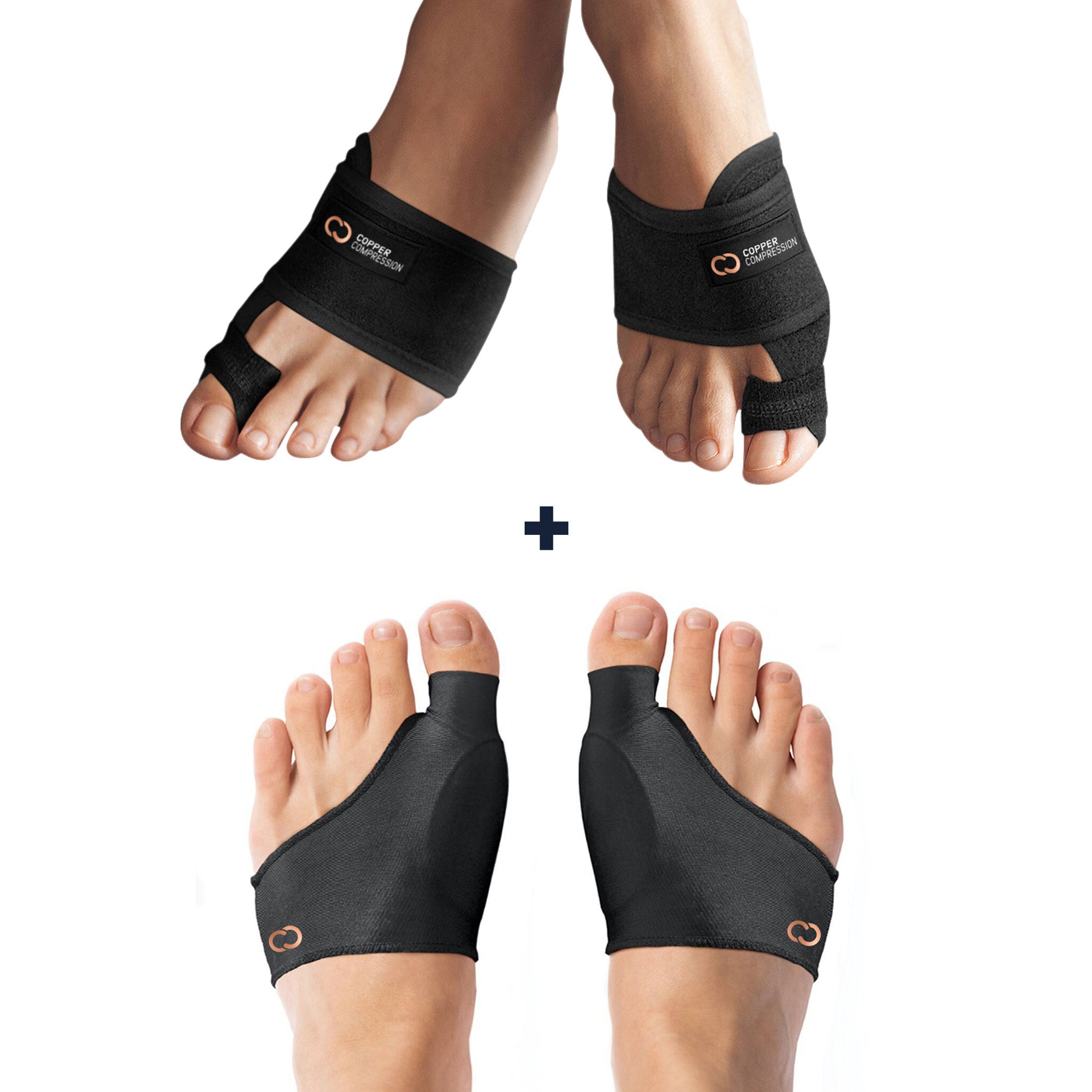 Bunion Relief Kit - Cushion Relief Sleeve and Bunion Splint – Copper  Compression