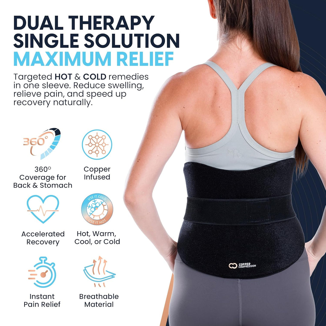 CopperFreeze™ Back & Stomach Wrap
