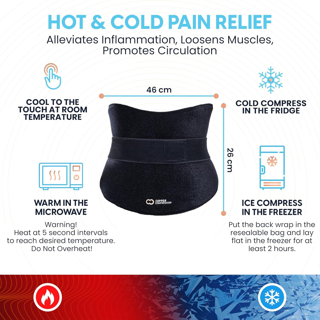 CopperFreeze™ Back & Stomach Wrap