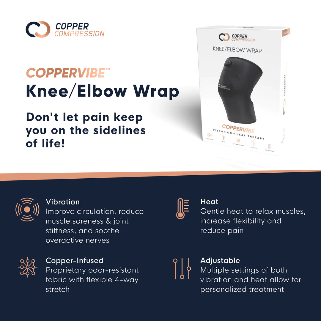 6 Reasons Why Copper Compression's Knee/Elbow Wrap is Essential To Rel