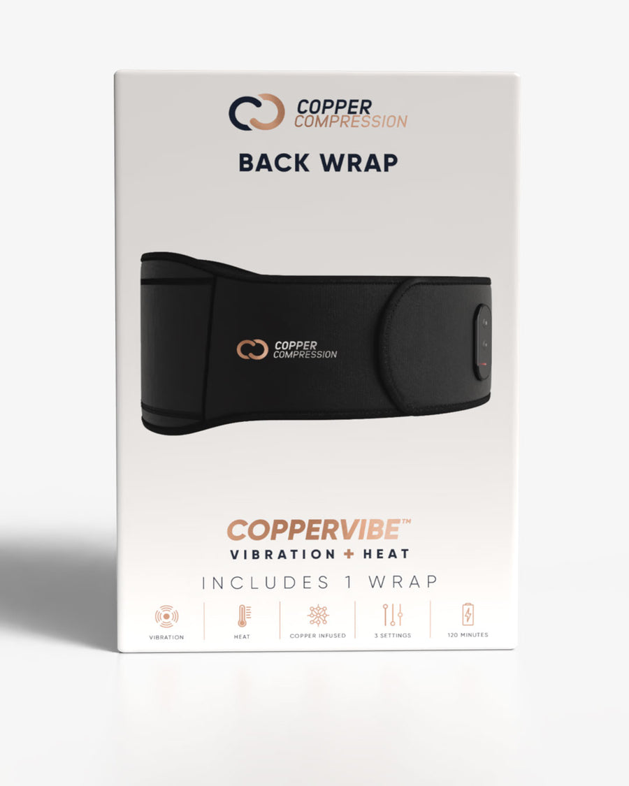 CopperVibe™ Back Wrap - Currently Out of Stock – Copper Compression