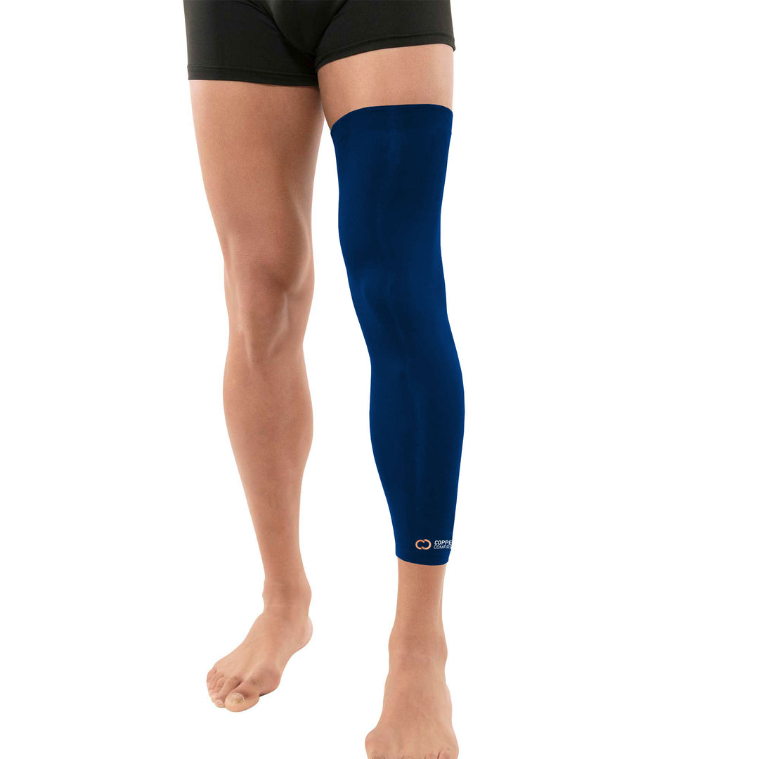 Copper Joe® Copper Infused Full Leg Compression Sleeve - Pick Your