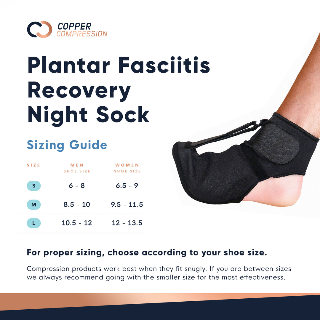 BraceAbility Plantar Fasciitis Night Sock