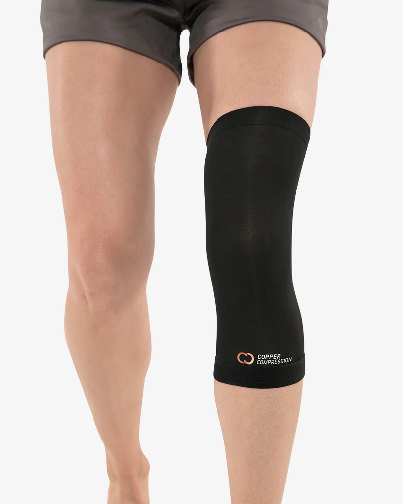 Knee Brace Copper Fit Full Leg Sleeve Copper Compression Knee