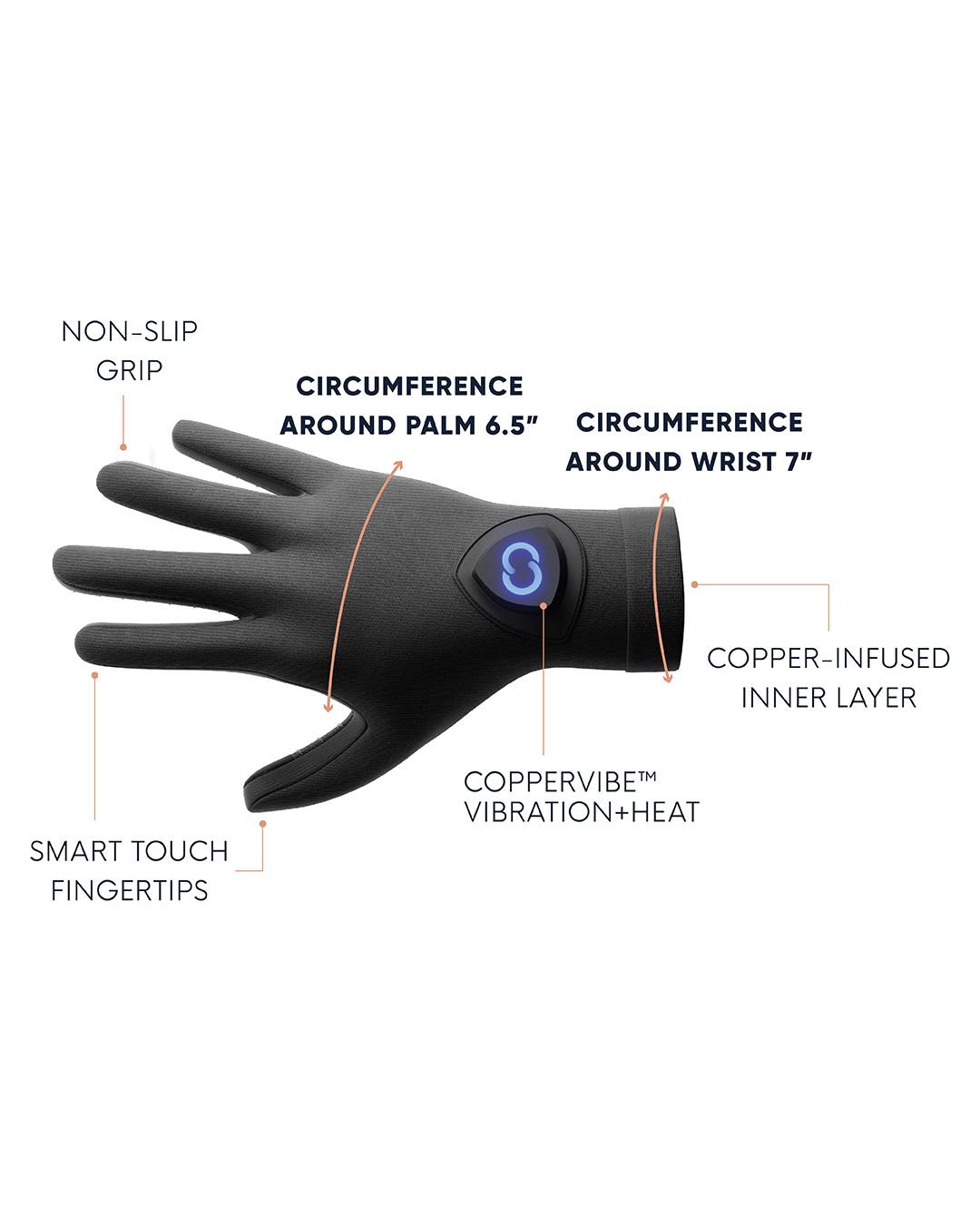 CopperVibe Gloves CopperVibe Gloves