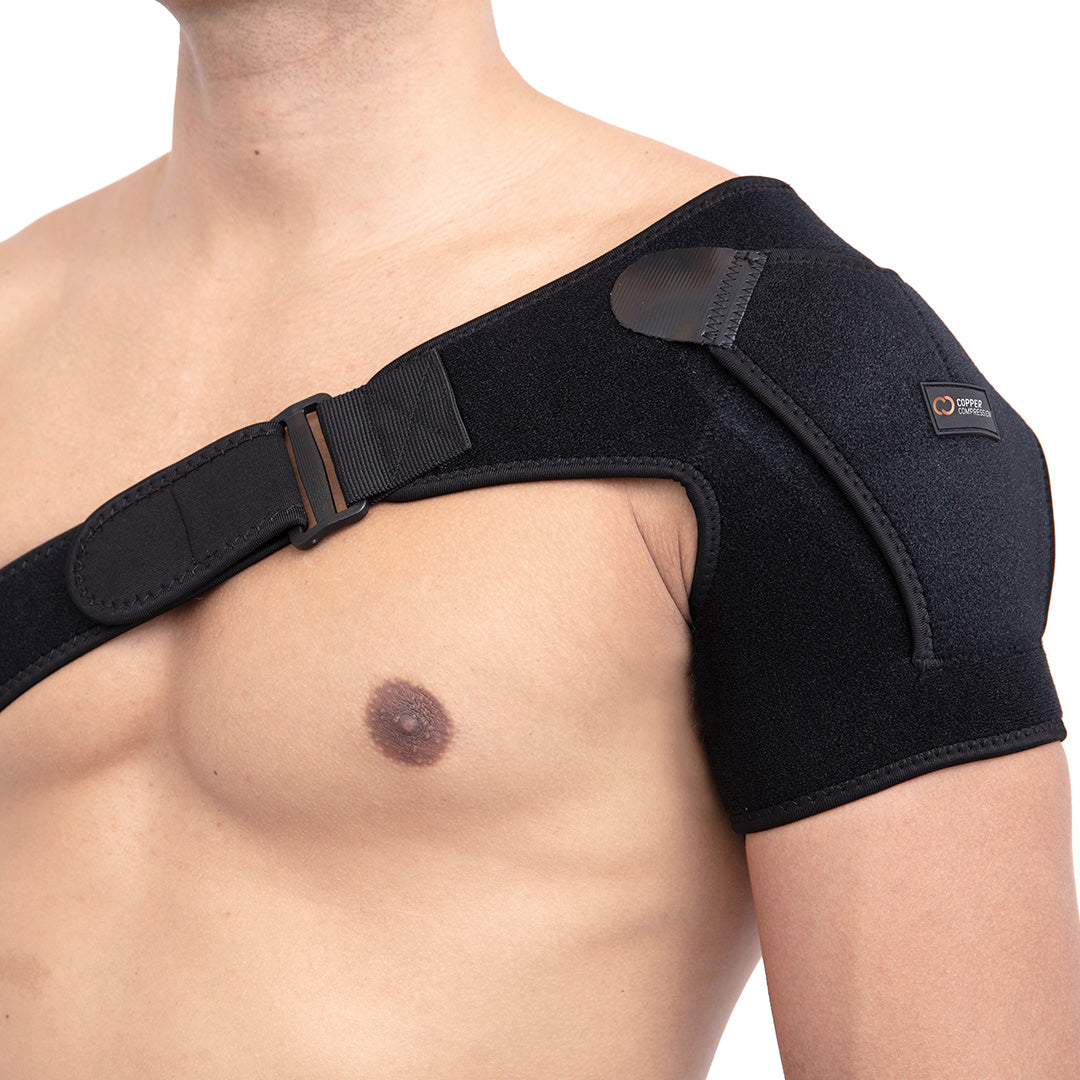 Tommie Copper Long Sleeve Shoulder Support Upper Back Pain Brace