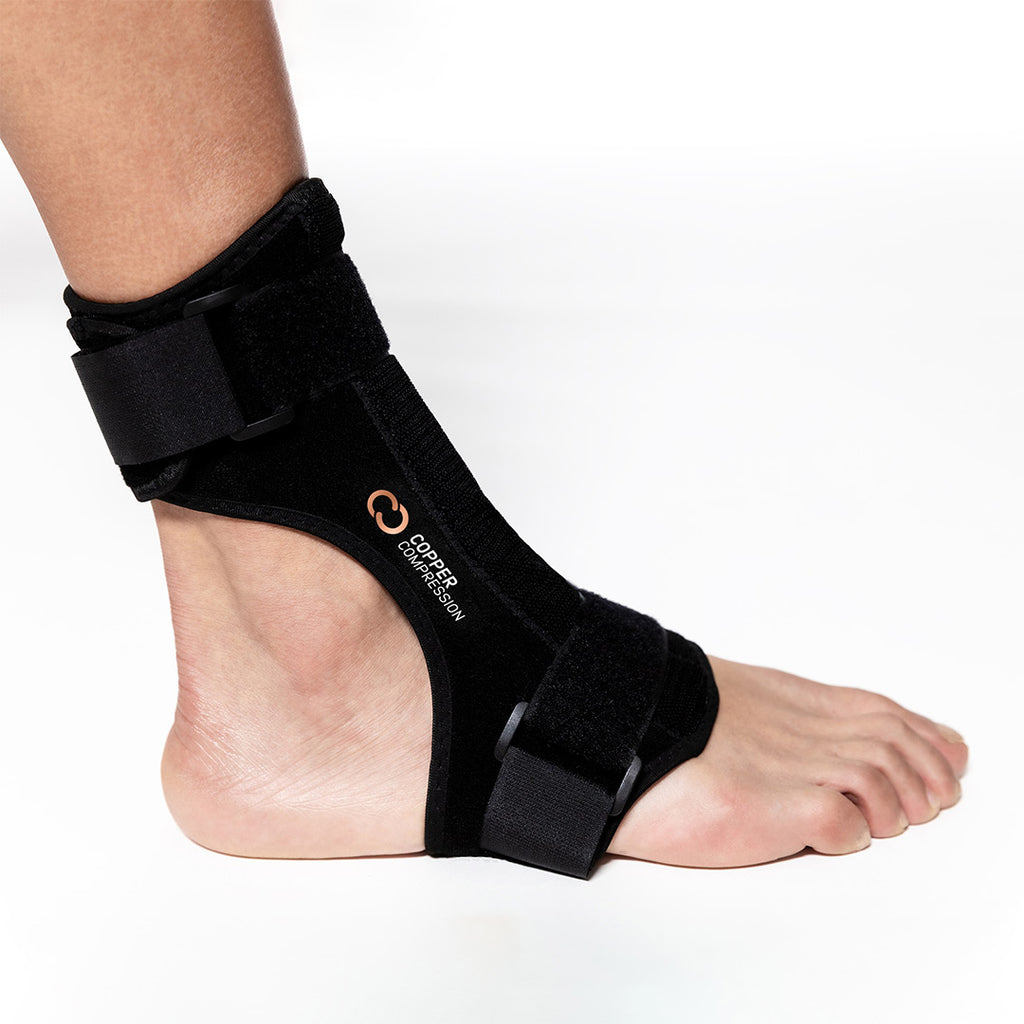 Plantar Fasciitis Night Splint Brace - Adjustable Ankle Brace Support Foot  Drop Orthotic Brace For Right Or Left Foot(blue)
