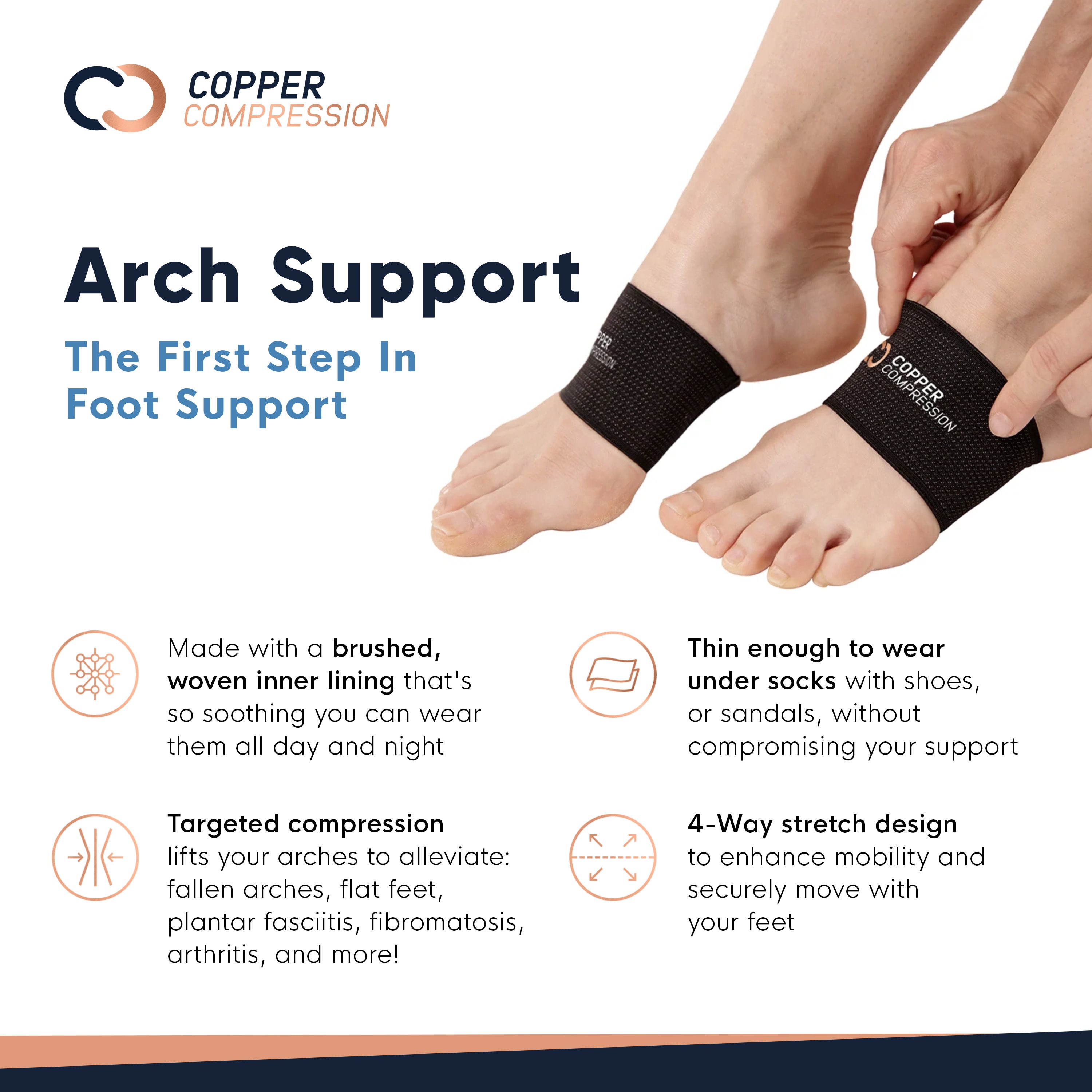 Inner deals arch support