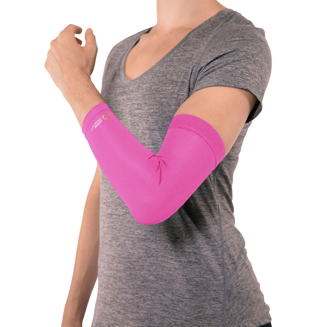 Copper Joe Elbow Compression Sleeve- 1 Pair, Large - Foods Co.