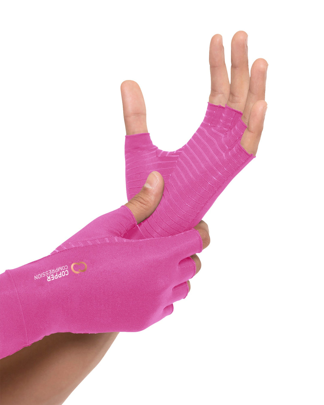 Wrist Compression Gloves Walmart In Store Copper Compression Half