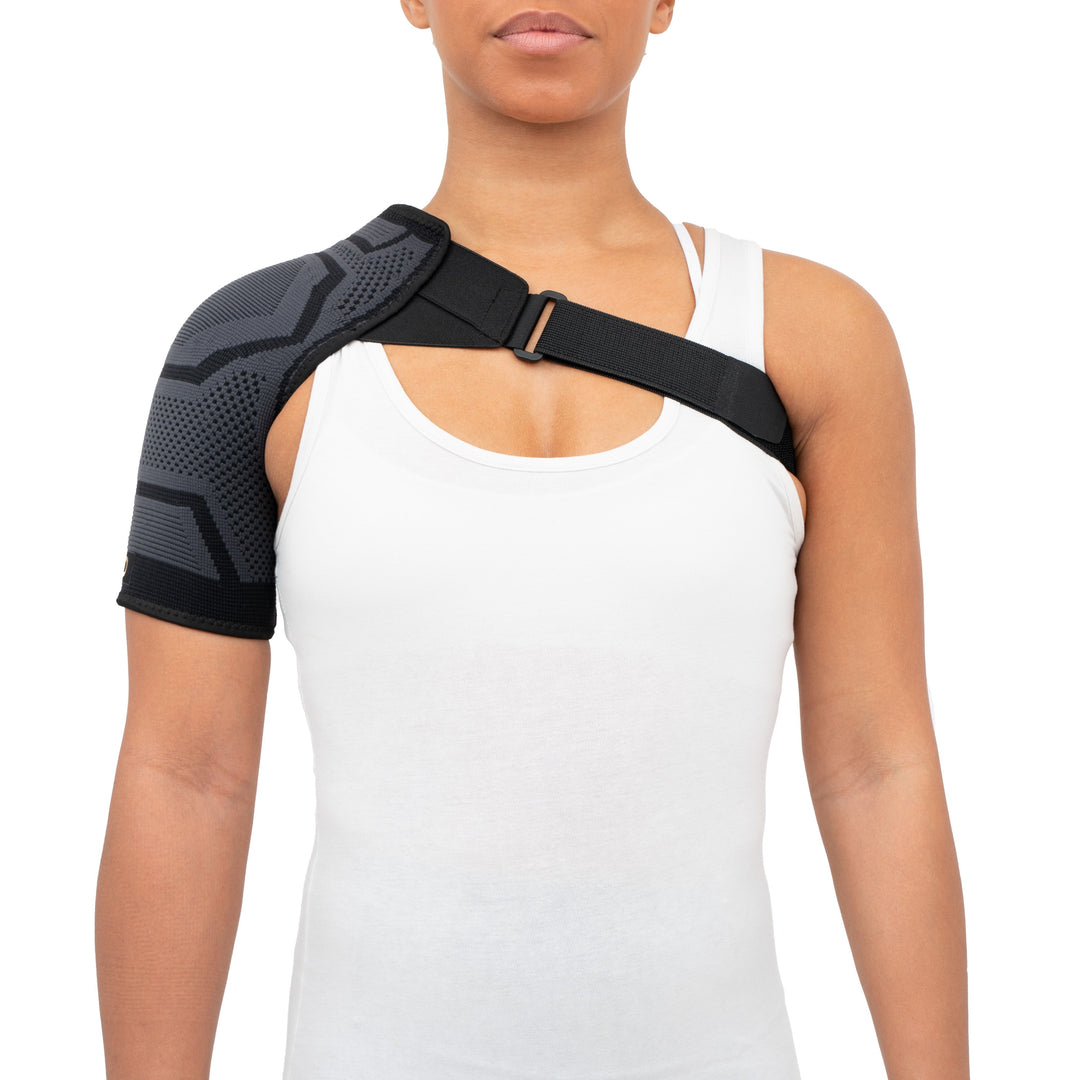 Copper Compression Recovery Shoulder Brace  Shoulder brace, Fashion tips,  Clothes design