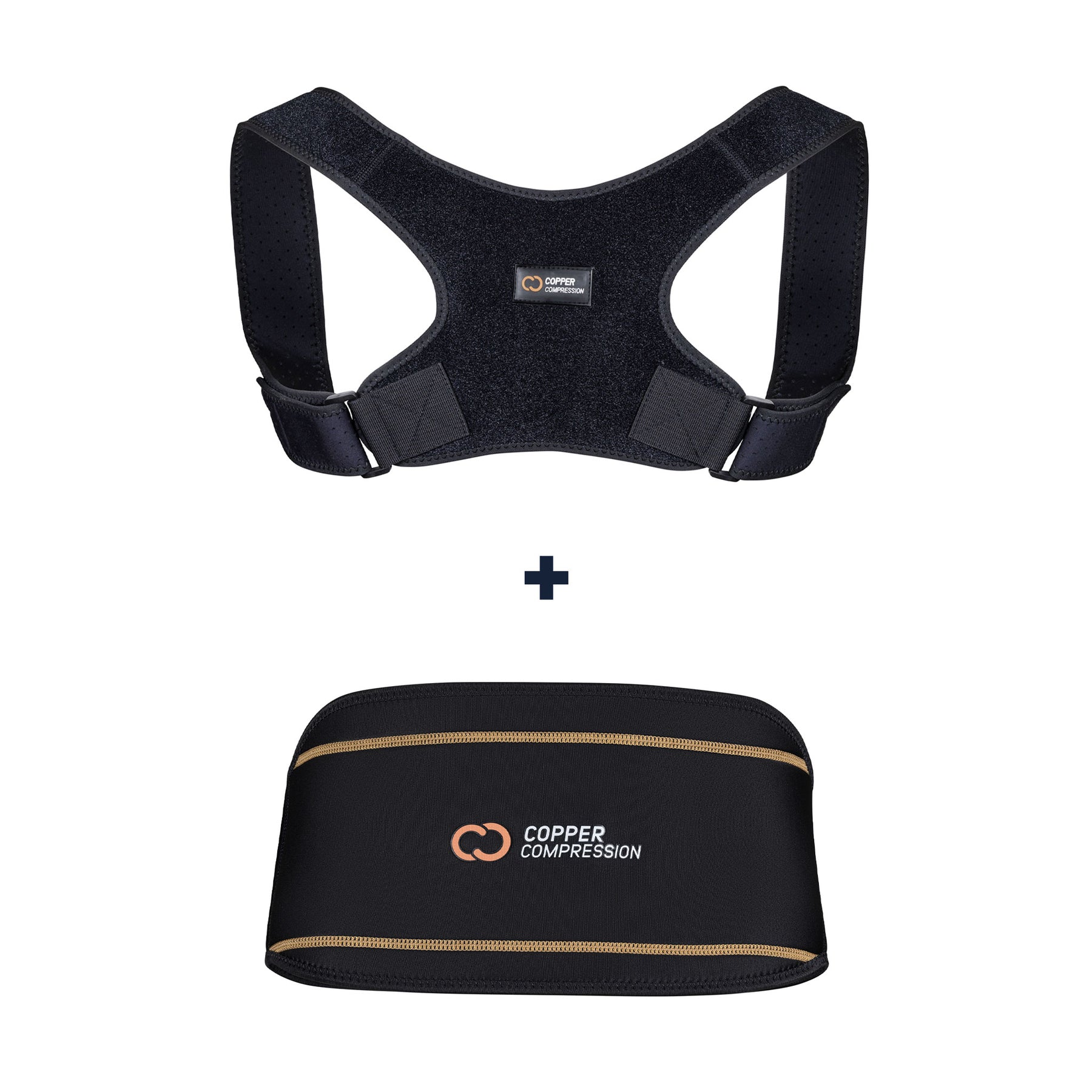 Copper Life Back Brace with Pouch - 20727445