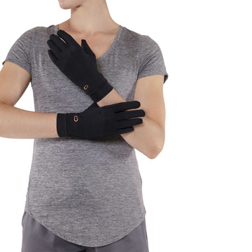 CopperVibe Vibration+Heat Therapy Gloves